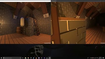 Procedural Dungeon Toolkit - Quick Ladder Climbing Mechanic Test