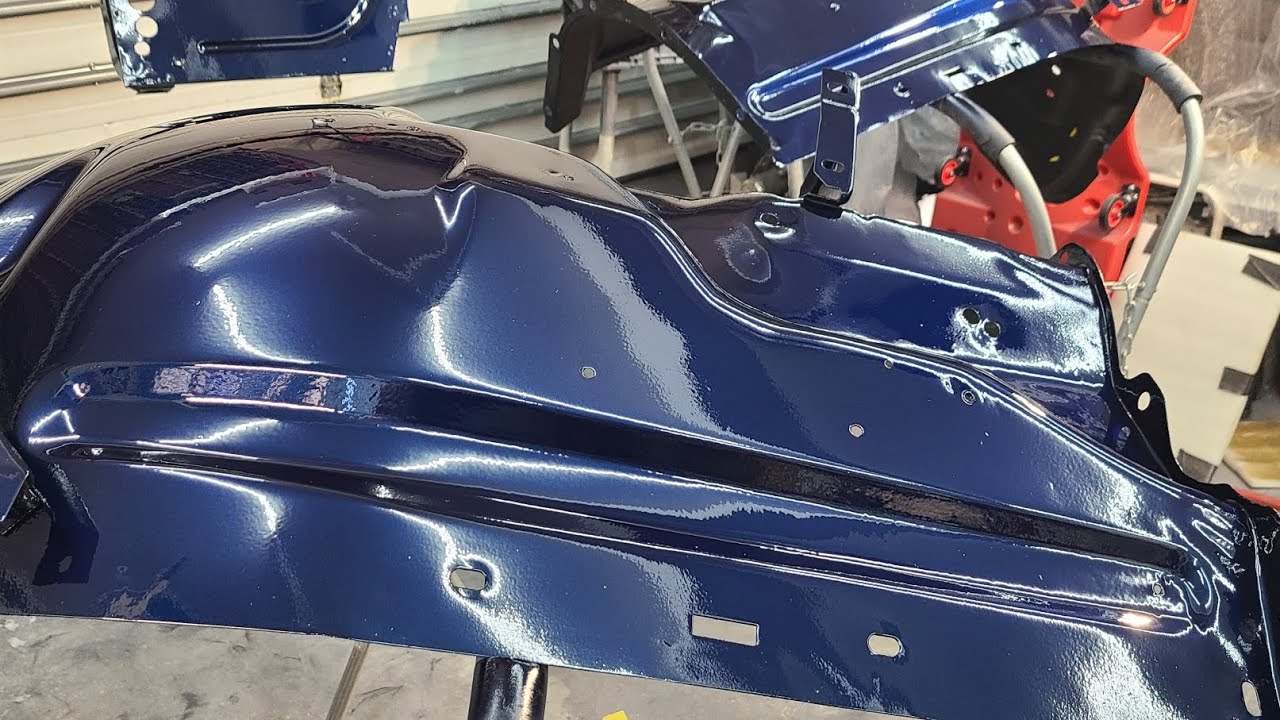 Some color! Engine bay done? YouTube