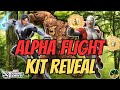 ALPHA FLIGHT KIT REVEAL! - WAR DEFENSE AND RAID TEAM!! - MARVEL Strike Force - MSF