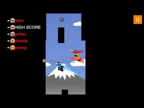 Jumping Ninja Party Doelman voor 2 spelers