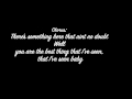 Steve Moakler - Best thing ( lyrics on screen)