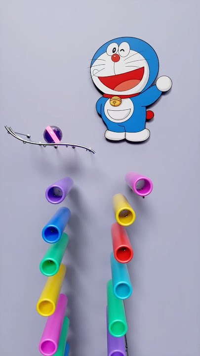 Playing Doraemon theme song with different instrument. #relaxing #satisfying
