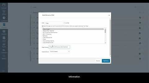 Creating #Canvas Content Pages to Clean Up Files