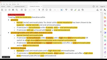# GIT PASSMEDICINE NOTES READING 5 MRCP - PART ONE