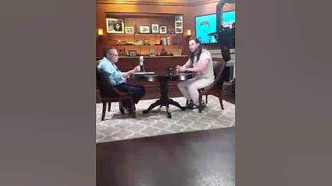 Larry King Periscope |  A Pair Of Kings! BTS With @AndrewWK. Interview Next Week On @OraTV