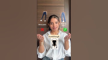 Dos and Don’ts for inverted triangle body type #fashion #stylehacks #ootd #styletips #outfit