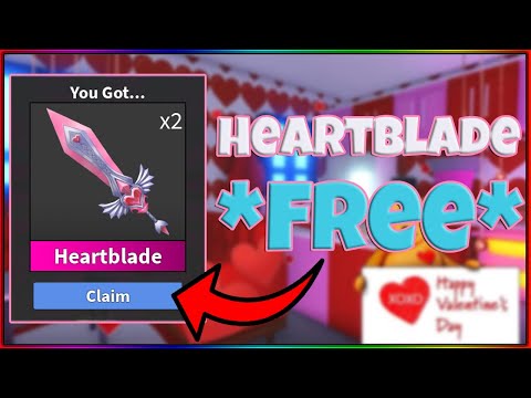 MM2 Giveaway Heartblade Godly Knife