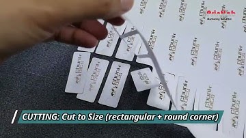 CUSTOM SIZE Hang Tag- Waterproof Hang tag- Synthetic Paper Hang Tag