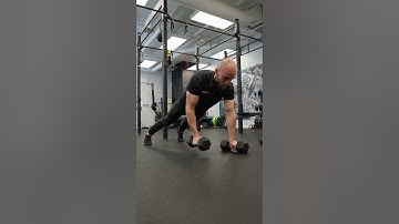 Alternating Dumbbell Renegade Row