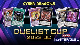 Cyber Dragons D.LV. Max in Duelist Cup | Yu-Gi-Oh! Master Duel