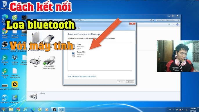 Cách kết nối loa bluetooth với máy tính laptop win 7, 10 - YouTube