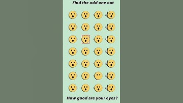 Find the odd one out - How fast can you find it #games  #gaming #shorts #puzzle