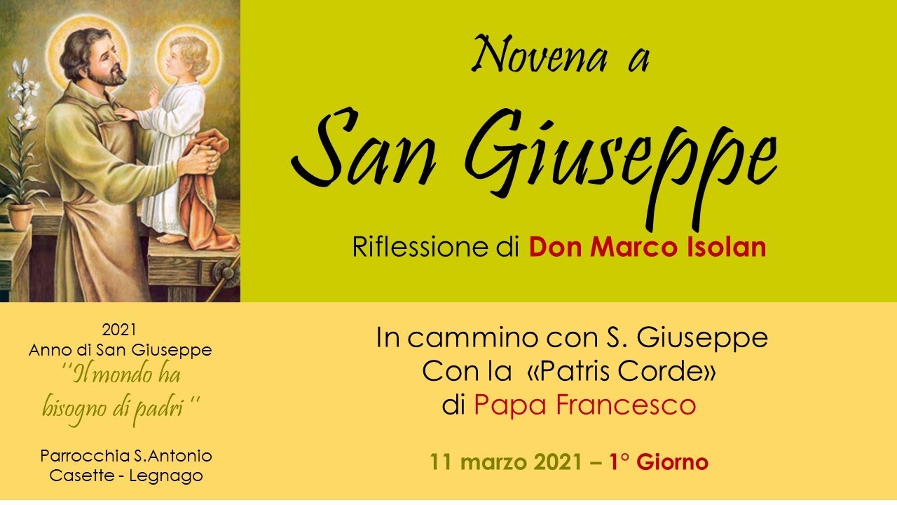 Novena a San Giuseppe - 11 marzo - YouTube