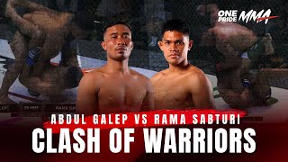 FIGHT BRUTAL ‼️ Abdul Galep vs Rama Sabturi | One Pride MMA