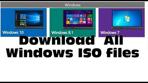 How to download  All Windows ISO files from Microsoft official website | Lunar Computer College