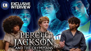 Percy Jackson Cast On Creating A New Cinematic Universe, Working With Adam "Edge" Copeland!