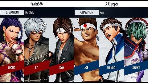 KOF XV 🔥 finaler888 (Kyo/K