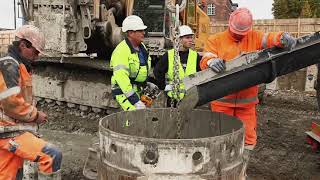 ZÜBLIN A/S - Project Nordhavnsvej: Drilling Secant Piles