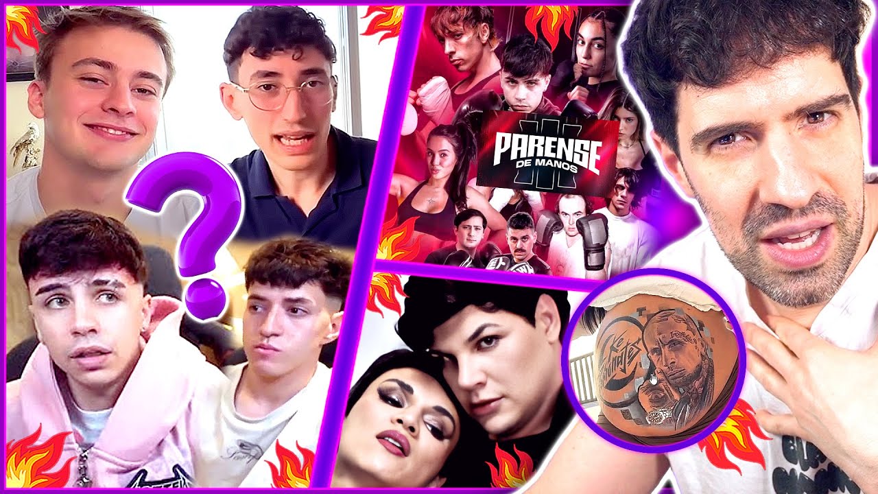 MOSKI VS MERNUEL Y BAULETI, PARENSE DE MANOS, TATUAJE MARGINAL