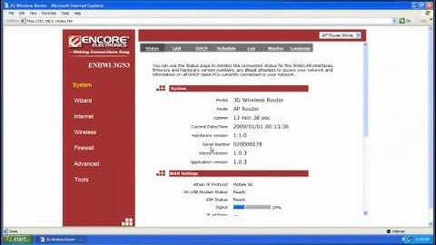 Procedure on how to configure ENHWI 3GN3 in Windows XP using SmartBro Prepaid