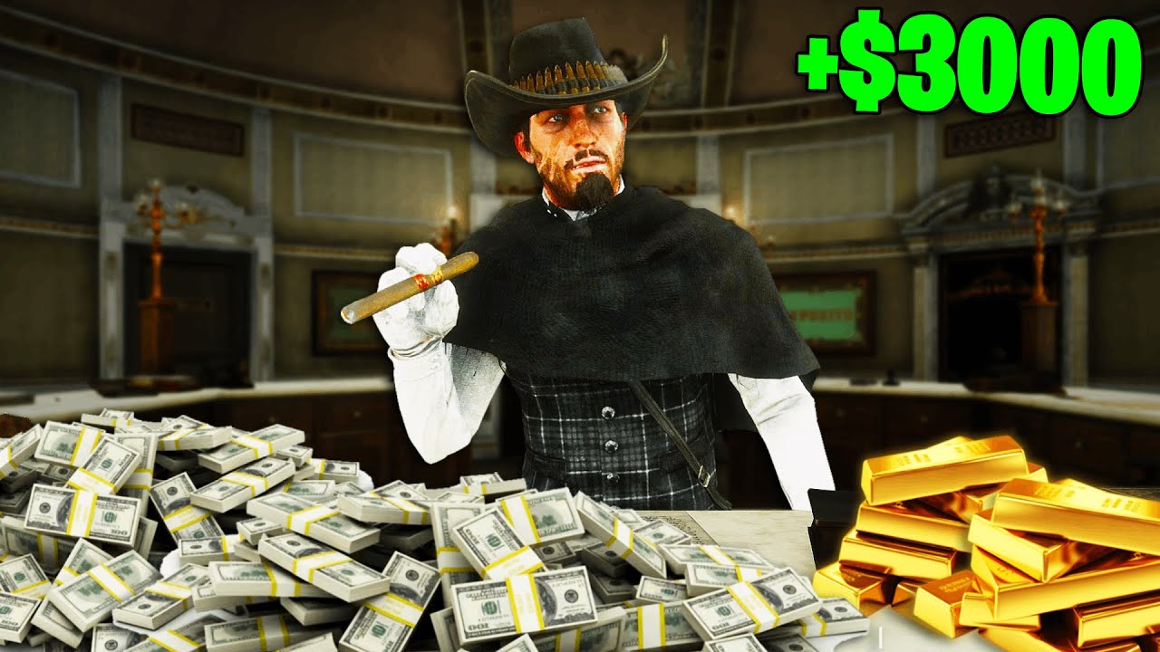 Robbing Every Bank In Red Dead Redemption 2 - YouTube