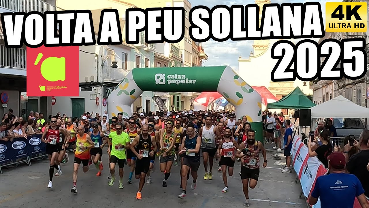 VOLTA A PEU SOLLANA 2025 | 8 KILÓMETROS 🏆 RESULTADOS Y CLASIFICACIÓN CARRERA CIRCUIT ALBUFERA