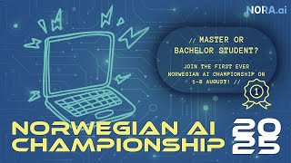 Info Webinar: Norwegian AI Championship