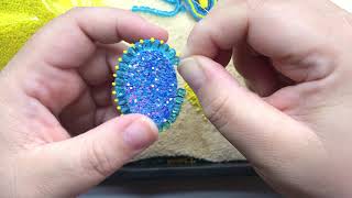 Bead & Chat- 8/6- Beading a Picot Edge on edge on Goddess Earrings- Choctaw Clover
