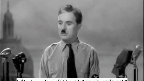 Diễn văn trong "Nhà độc tài vĩ đại" | Charlie Chaplin