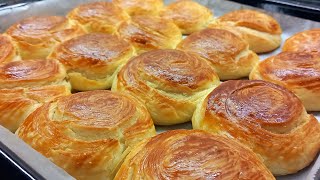 Bu Yepyeni̇ Bi̇r Yöntemböyle Poğaçayi Çok Az Ki̇şi̇ Bi̇li̇r Kat Kat Tel Tel Yumuşacik Poğaça