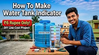 Simple Water Level Indicator using BC547 Transistor | DIY Science Project