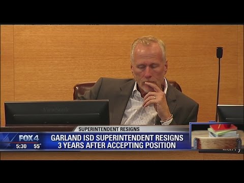 Garland ISD Superintendent Resigns