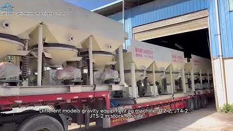 Jig Separator for Heavy Black Mineral Gold Diamond Tin Tungsten Iron Ore