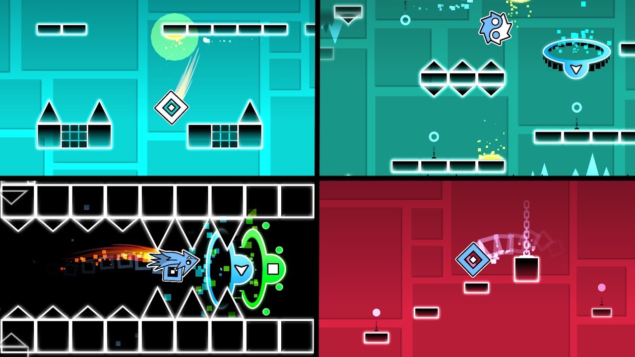 The 10 Oldest Demons in Geometry Dash History - YouTube