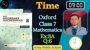 Unlock Your Math Skills: Conquer Ex 8A Q#6 in Oxford NSM Book 2 (Updated) for Class 7!