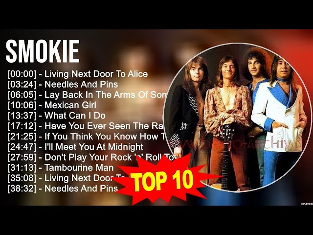 S m o k i e 2023 MIX ~ Top 10 Best Songs ~ Greatest Hits ~ Full Album class=