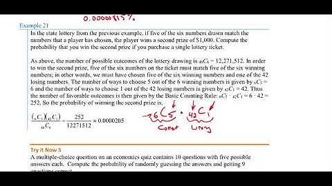 Math 30-2 - Probability Using Permutations & Combinations