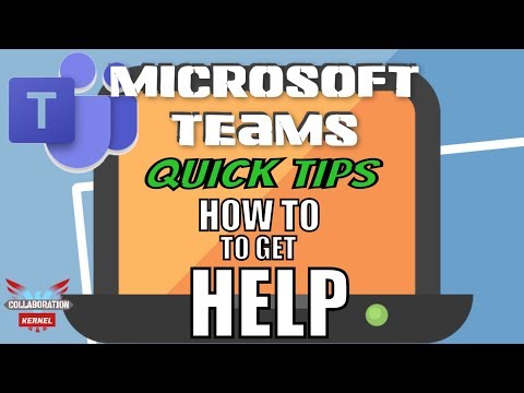 Microsoft komandas Quick Tips - Kā saņemt HELP