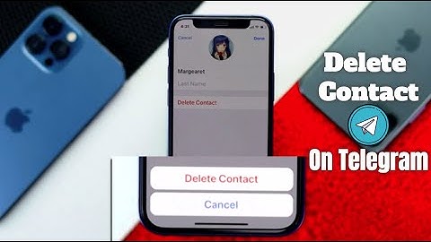 How to Delete Contacts From Telegram | Remove Telegram Contacts on iPhone!