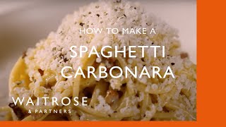 Spaghetti Alla Carbonara - A Simple and Delicious Dish