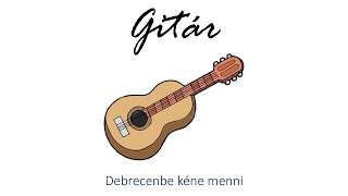 Hangszer ovi - Debrecenbe kéne menni (gitár) / Hungarian children song (cat, cow, dog, animal)