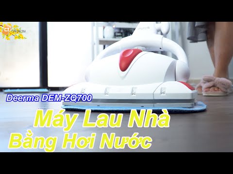 Video Máy lau nhà bằng hơi nước Deerma ZQ700 - Phun hơi nước... - youtube