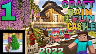 CRAFT RAIN FUN CASTLE ✓ NEW GAME 2022  LIKE MINECRAFT screenshot 5