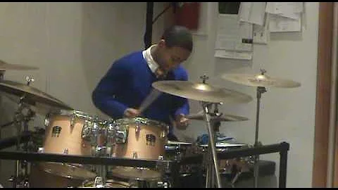 Bro Raymond McCoy Shows His Drum Skills