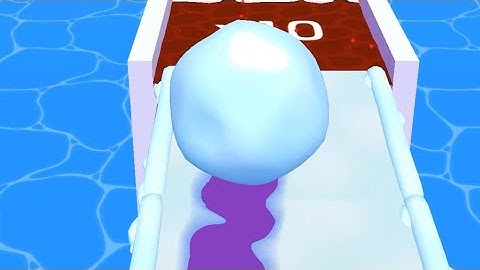 Snowball Race Attack - All Levels Gameplay Android, iOS