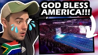 South African Reacts: Fans Singing National Anthem When Mic Fails | EMOTIONAL!!!