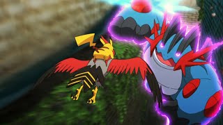 Pokemon 『AMV』 Pokemon Ash Battle bond VS Dark Mega