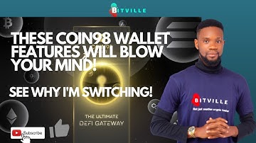 These COIN98 WALLET FEATURES WILL BLOW YOUR MIND! SEE WHY I