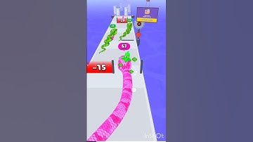 10/10 maximum levels 341 in snake run 3d android game #bestgame #snakegame #gamingvideos #newgames