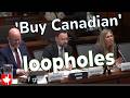 Mandatory Or Voluntary Treasury Board Officials Grills On Buy Canadian Loopholes 
